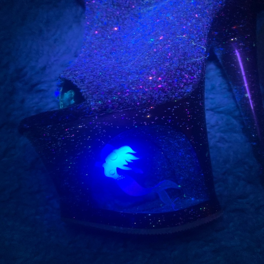 Black light activated to show em the magic from below the C*** level vibration!